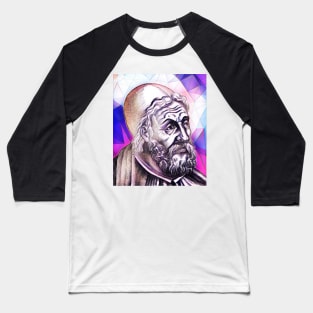 Ptolemy Pink Portrait | Ptolemy Artwork 8 Baseball T-Shirt